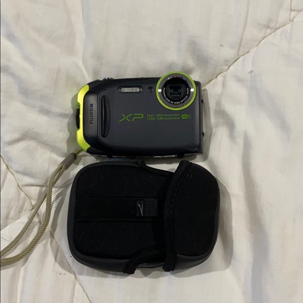 Fuji films underwater camera